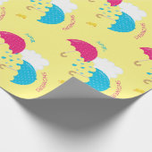 Papier Cadeau Dual Umbrellas (Coin)