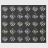 Papier Cadeau Dublin Irlande (Plat)