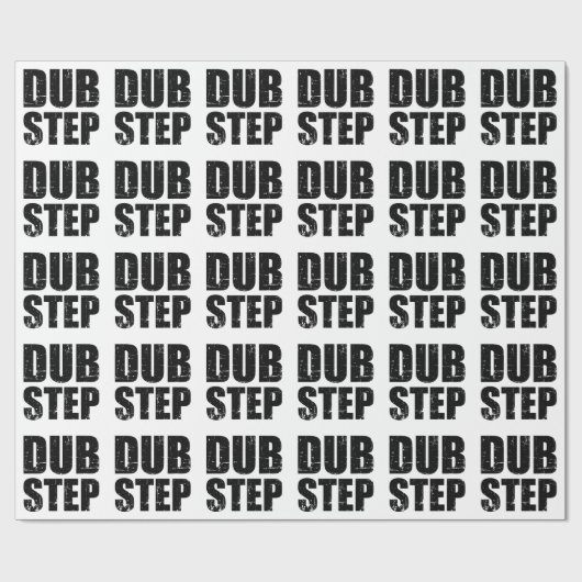 Papier Cadeau Dubstep (Plat)