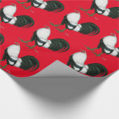 Papier Cadeau Duckwing Gamecock (Coin)