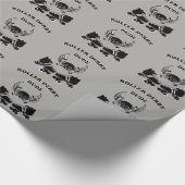 Papier Cadeau Dude de Roller Derby (Coin)