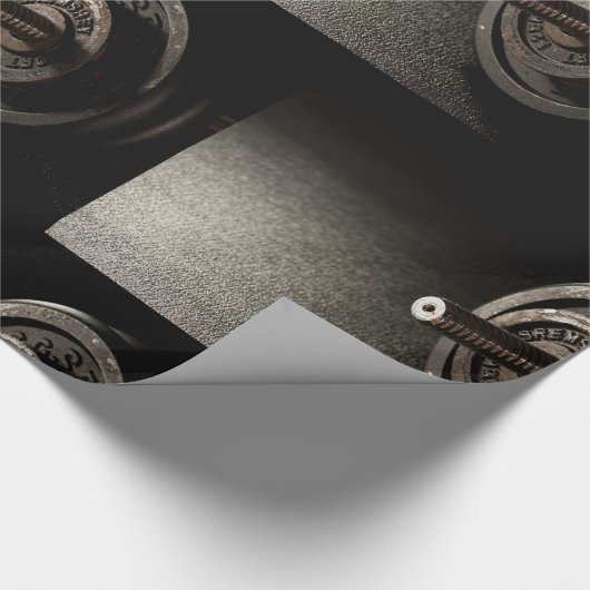 Papier Cadeau Dumbbell (Coin)