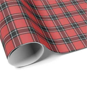 Papier Cadeau Dunbar Scotland District Tartan