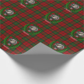 Papier Cadeau Dunbar Scottish Clan Tartan & Crest (Coin)