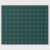 Papier Cadeau Dundas Clan Tartan (Plat)