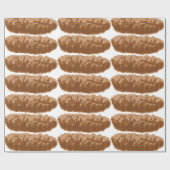 Papier Cadeau Dunette de pixel de 8 bits (Plat)