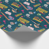 Papier cadeau Dungeon Crawler Carl Bleu (Coin)