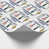 Papier Cadeau Durée du garage (Coin)