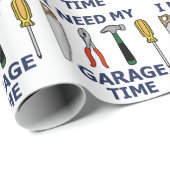 Papier Cadeau Durée du garage (Coin rond)