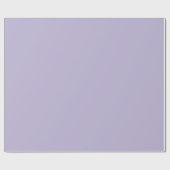 Papier Cadeau Dusty Lavender couleur solide (Plat)