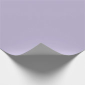 Papier Cadeau Dusty Lavender couleur solide (Coin)