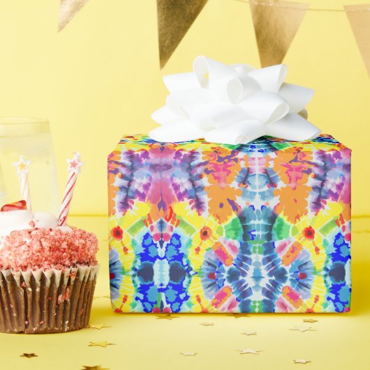 Papier Cadeau Dye cravate (Fête d'anniversaire)