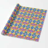 Papier Cadeau Dye cravate (Déroulé)