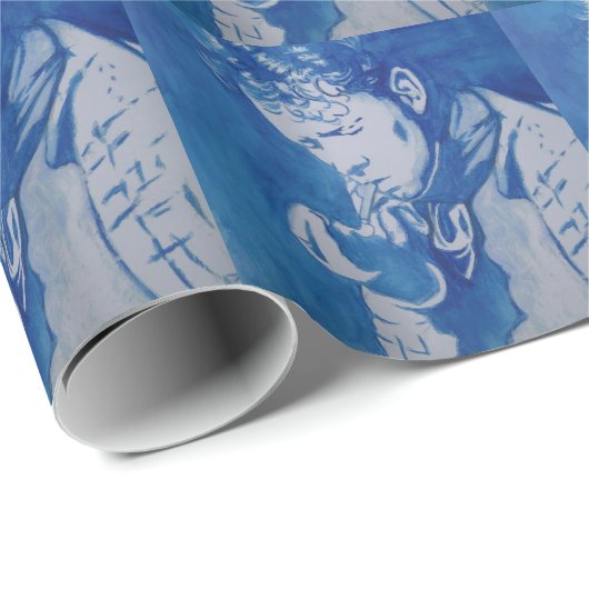 Papier Cadeau Dylan Thomas (Coin rond)