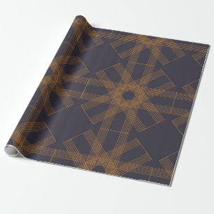 Papier Cadeau Dynamique, moderne, cool, art motif abstrait