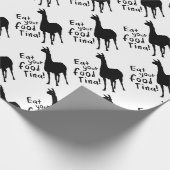 Papier Cadeau dynamite de lama (Coin)