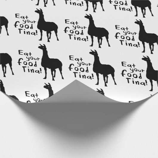 Papier Cadeau dynamite de lama (Coin)