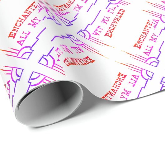 Papier Cadeau e.a.m.l WRAPPING PAPER studio miiri (Coin rond)