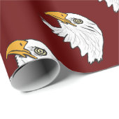 Papier Cadeau Eagle (Coin rond)