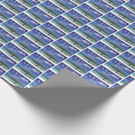 Papier Cadeau Eagle Beach | Caraïbes, Aruba (Coin)