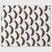 Papier Cadeau Eagle chauve montant (Plat)
