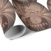 Papier Cadeau Earthy Hakuna Matata (Coin rond)