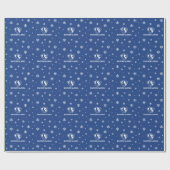 Papier Cadeau Eastern Illinois Panthers Head and Wordmark Logo (Plat)