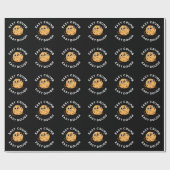 Papier Cadeau Easy Crumb Easy Dough Funny Cookie Pun Dark BG (Plat)