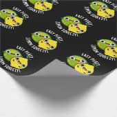Papier Cadeau Easy Peasy Lemon Squeezy Funny Fruit Pun Dark BG (Coin)