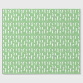 Papier Cadeau Eat Sleep Golf (Plat)