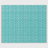 Papier Cadeau Eat Sleep Golf (Plat)