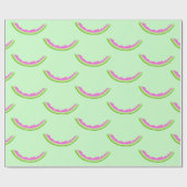 Papier Cadeau Eaten Watermelon Rind (Plat)