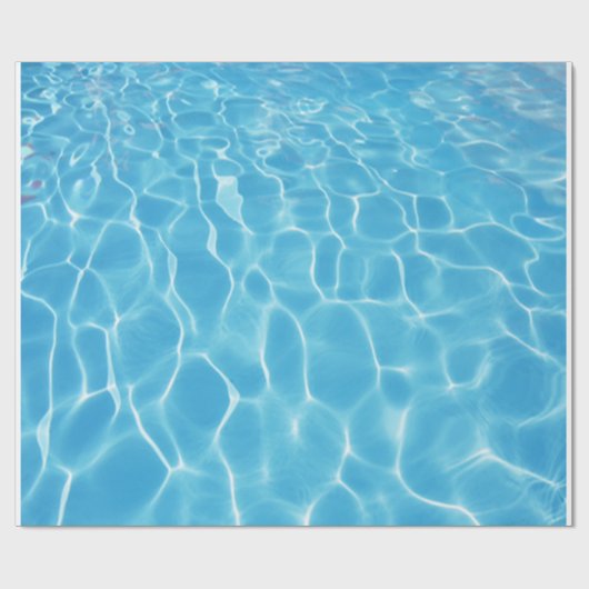 Papier Cadeau eau (Plat)