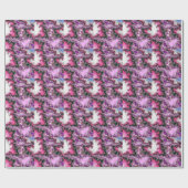 PAPIER CADEAU EAU ABSTRAITE DU FLUX (Plat)