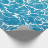 Papier Cadeau Eau bleue (Coin)