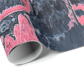 PAPIER CADEAU EAU DE FLUX (Coin rond)