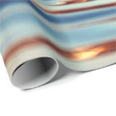 Papier Cadeau eau de mer (Coin rond)