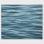 Papier Cadeau Eau de mer le matin (Plat)
