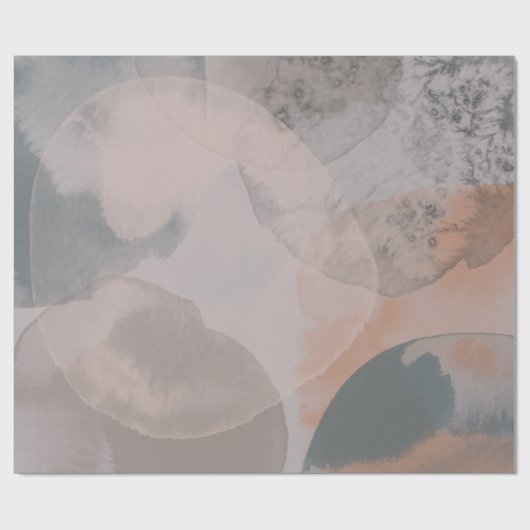 Papier Cadeau Eau du désert (Plat)