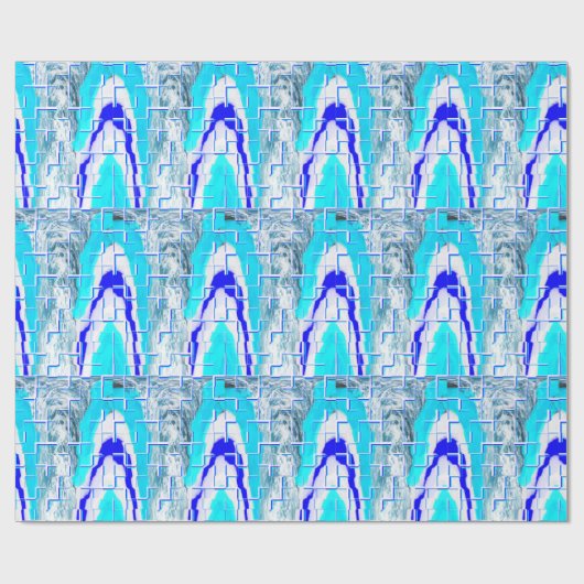 Papier Cadeau Eau froide (Plat)