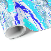 Papier Cadeau Eau froide (Coin rond)