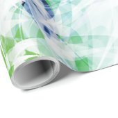 PAPIER CADEAU EAU SPLASH (Coin rond)