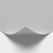 Papier Cadeau Écarts gris clair (Coin)