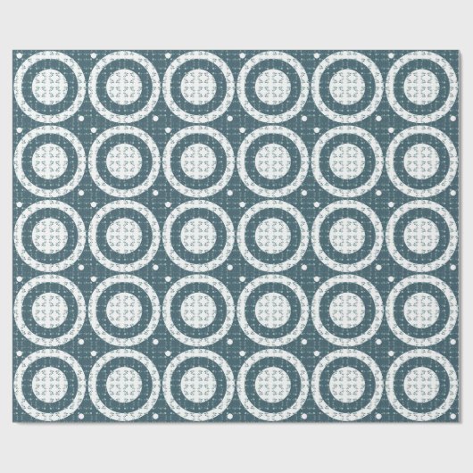 Papier Cadeau Échantillon de verdure forêt (Plat)