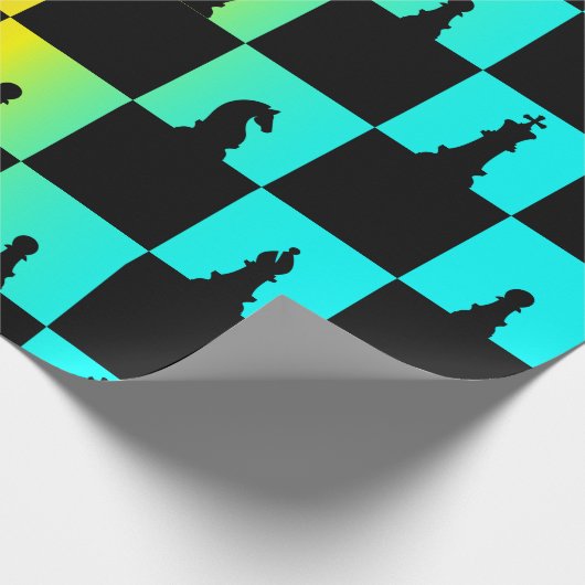 Papier Cadeau Échecs (Coin)