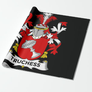 Papier Cadeau Échecs Armoiries de Truchess - Cimetière familial