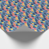 Papier Cadeau Échelles arc-en-ciel aquarelles (Coin)