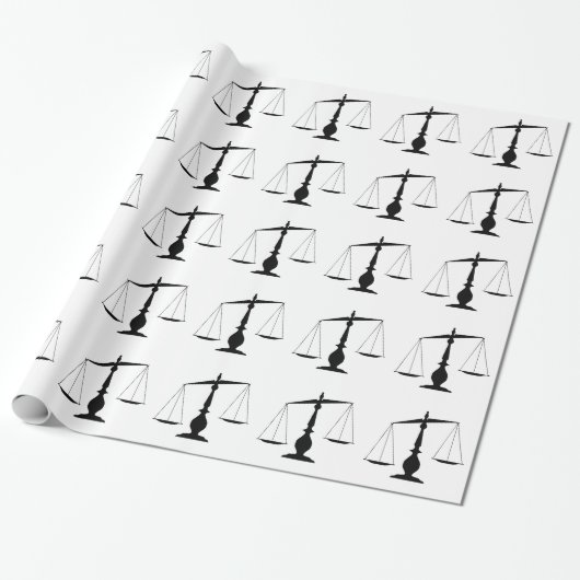 Papier Cadeau Échelles équilibrées (Déroulé)