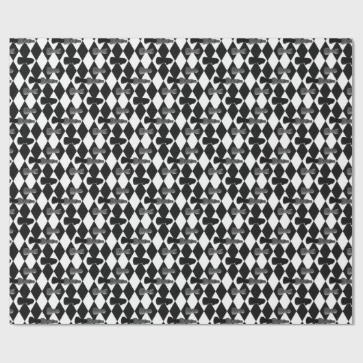 Papier Cadeau Échiquier (Plat)
