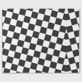 Papier Cadeau échiquier table d'échecs concurrence (Plat)